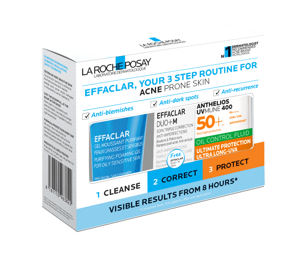 LRP Effaclar Acne Routine Kit